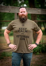 Load image into Gallery viewer, Keep Calm and Veteran On
